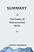 SUMMARY of The Power Of Subconscious Mind by Joseph Murphy by Simon Davidson