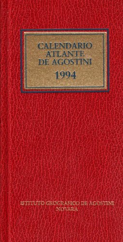 Calendario atlante De Agostini 1994 (Paperback)