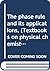 The phase rule and its applications, (Textbooks on physical chemistry)