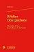 Reediter Don Quichotte by Ana Utsch