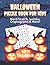Halloween Puzzle Book for K...