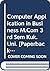 Computer Application in Business M.Com 3rd Sem Kuk. Uni.