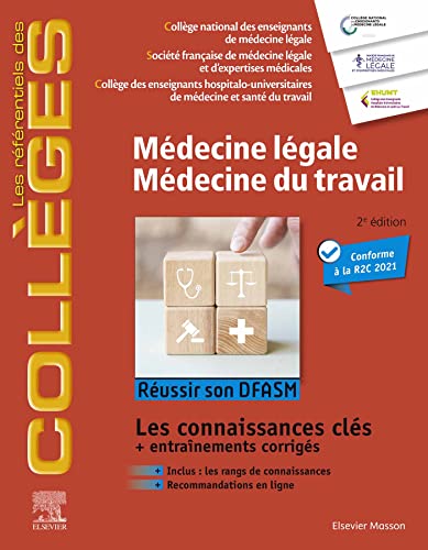Médecine légale - Médecine du travail: Réussir son DFASM - Connaissances clés (Kindle Edition)
