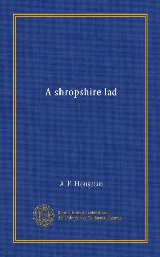 A shropshire lad