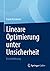 Lineare Optimierung unter U...