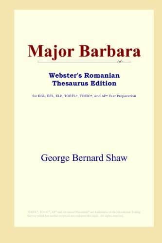 Major Barbara