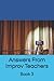 Answers From Improv Teachers: Book 3
