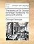 The works of Sir George Etherege: containing his plays and poems.