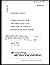 User's Manual for the Simul...