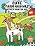 CUTE FARM ANIMALS ACTIVITY ...