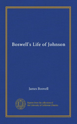 Boswell's Life of Johnson