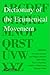 Dictionary of the Ecumenical Movement: Second Edition