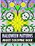 Halloween Patterns Adult Co...