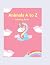 Animal A to Z Coloring book...