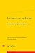Litterature Urbaine: Donnee Culturelle Medievale Ou Concept De L'histoire Litteraire? (Civilisation Medievale, 48) (French Edition)