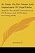 An Essay On The Nature And ...