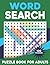 WORD SEARCH PUZZLE BOOK FOR...
