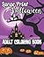 Large print halloween adult...