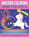 Unicorn Coloring Book for Girls ages from 3 years: Children's Drawing book | unicorn coloring book for children | 1 page to write and 1 page with beautiful unicorns for girls | Pink glossy color