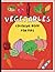 Vegetables coloring book for kids: 100 Coloring Pages! for Toddlers & Kids ages 2-5, Preschool, Kindergarten, LARGE SIMPLE Coloring Books with fun activies for kids