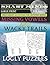 Smart Minds -Missing Vowels And WackyTrails Puzzles Book For Adults: Variety Puzzle For Adults And Seniors Brain game Book,,Positive Energy for Your Mind, Relax and Unwind. Great ... Mental Sharpness