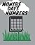 #Months, Days and Numbers A...