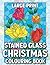 Large Print Stained Glass C...