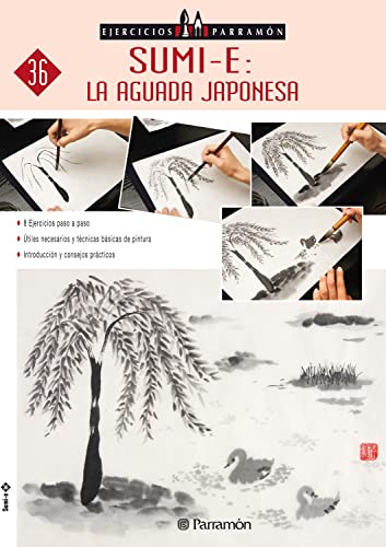 Ejercicios Parramón. Sumi-e: la aguada japonesa (Spanish Edition)
