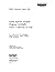 Linear Systems Analysis Pro...