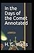 In the Days of the Comet annotated