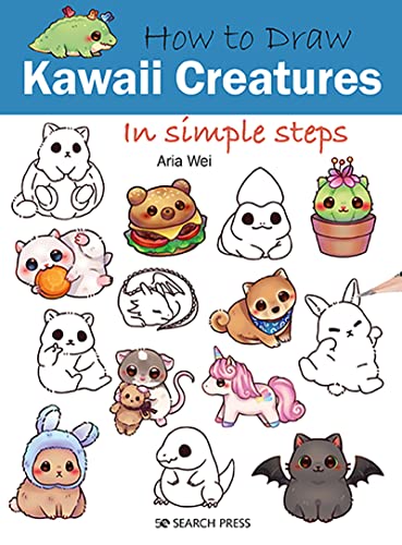 How to Draw Kawaii Creatures in Simple Steps (Paperback)