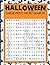 Halloween Word Search Large...