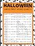 Halloween Word Search Large Print For Adults by John D. Harper