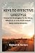 KEYS TO EFFECTIVE LIFESTYLE...