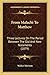 From Malachi To Matthew: Three Lectures On The Period Between The Old And New Testaments (1879)
