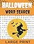Large Print Halloween Word ...