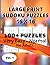 SUDOKU PUZZLES LARGE PRINT:...