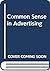 Common Sense in Advertising