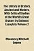 The Library of Oratory, Ancient and Modern, With Critical Studies of the World's Great Orators by Eminent Essayists Volume 7