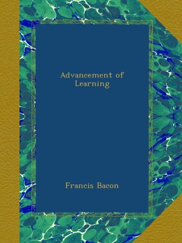 Advancement of Learning
