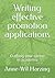 Writing effective promotion applications: Crafting your career in academia (Working in Academia)