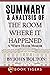 Summary and Analysis of The Room Where It Happened: A White House Memoir