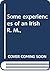 Some experiences of an Irish R. M.,