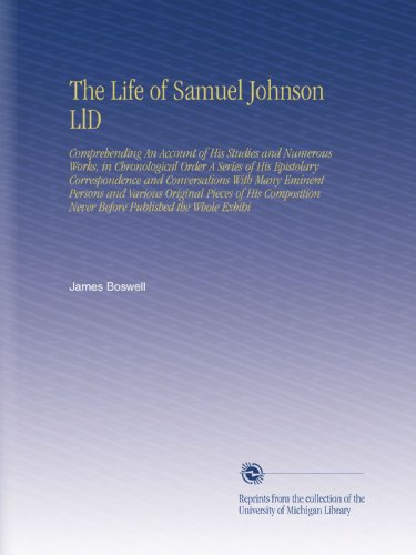 The Life of Samuel Johnson LlD