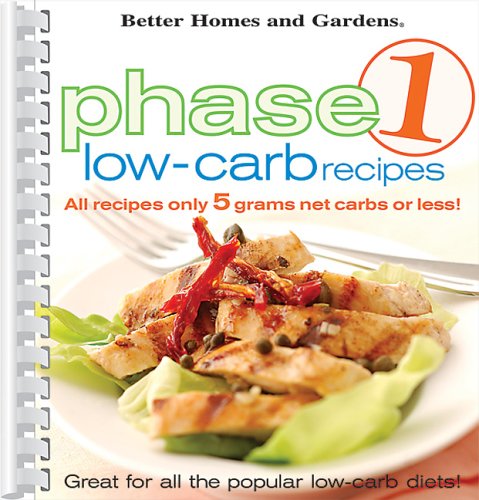 Phase 1 Low-Carb Recipes (Paperback)
