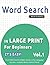 WORD SEARCH IN LARGE PRINT ...