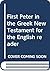 First Peter in the Greek New Testament for the English reader