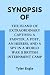 SYNOPSIS OF THE ISLAND OF E...