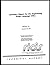 Summary Report for the Engi...
