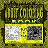 Adult Coloring Book Day and Night in the Jungle :Staged Scenes from the Exotic Animal World for Adults and Kids :Animals Coloring Books for ... Adult Coloring activity (Mixed-Media Craft)